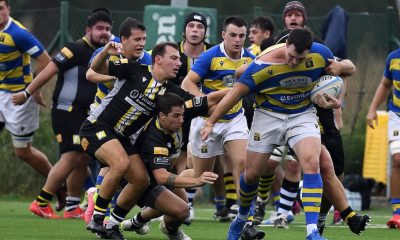 sfondamento Cluadio Borsi in Rugby Parma vs Amatori Union Rugby Milano 29 22 2a giornata Serie A rugby 2024 2025