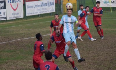 Alessandro Setti svetta di testa i in Bagnolese Terme Monticelli 1 1 12a giornata Promozione gir. A 2024 2025