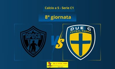 Aposa Bologna vs Due G Futsal Parma 8a giornata Serie C1 calcio a 5 2024 2025