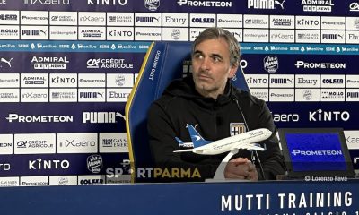 Fabio Pecchia mister Parma Calcio in conferenza stampa l8.11.2024