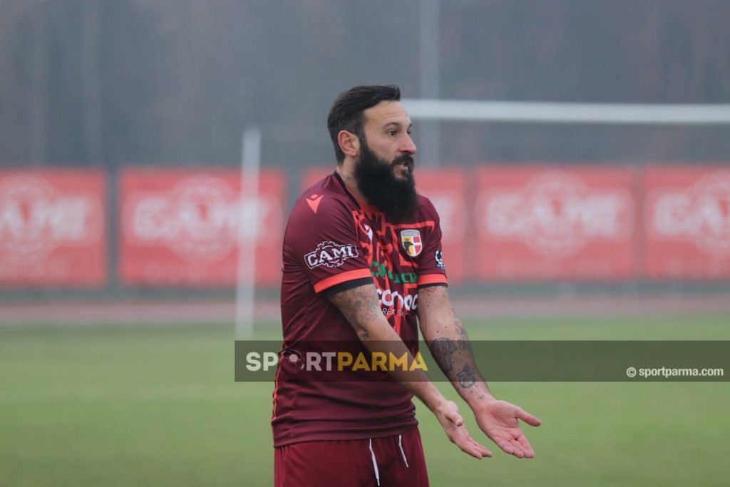 Fidentina Salsomaggiore 1 1 13a giornata Eccellenza gir. A 2024 2025 Manuel Nocciolini si lamenta