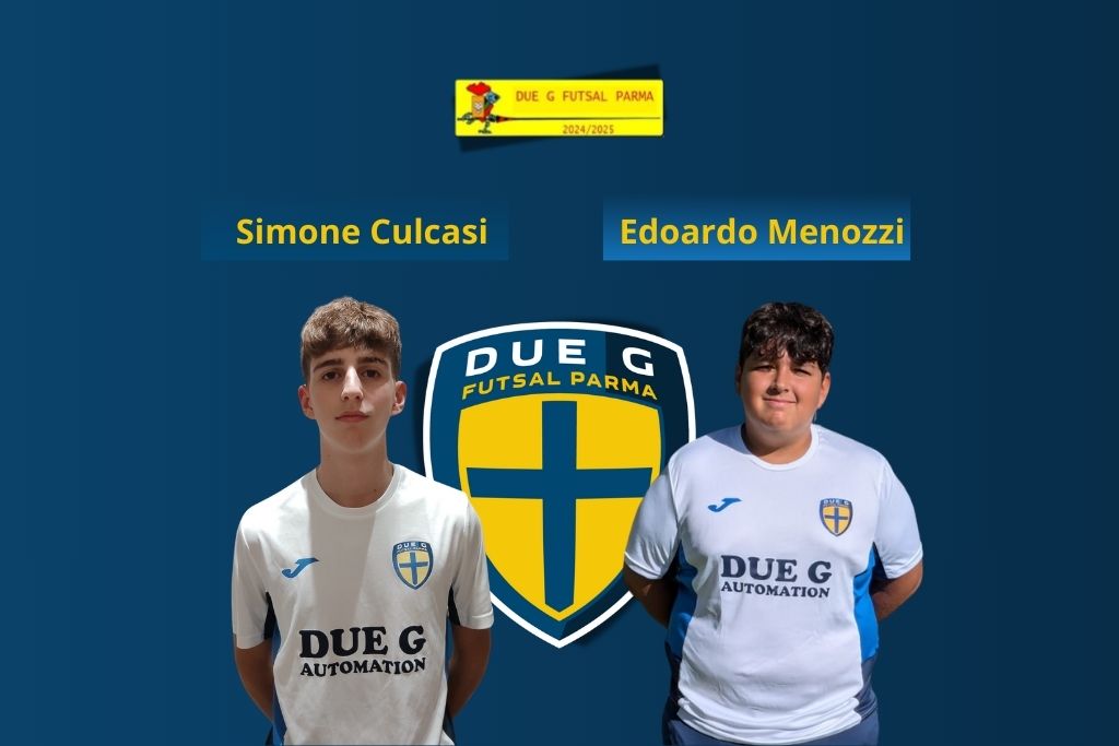 Gli Under 19 della Due G Futsal Parma Culcasi e Menozzi convocati con la rappresentativa regionale