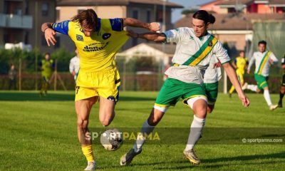 Michele Binini e Alessandro Denti in Colorno Brescello Piccardo 0 2 12a giornata Eccellenza 2024 2025