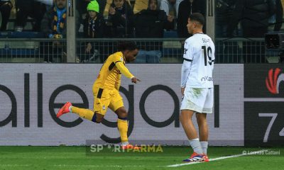 Parma Atalanta 1 3 13a giornata Serie A 2024 2025 Ademola Lookman esulta dopo il terzo gol