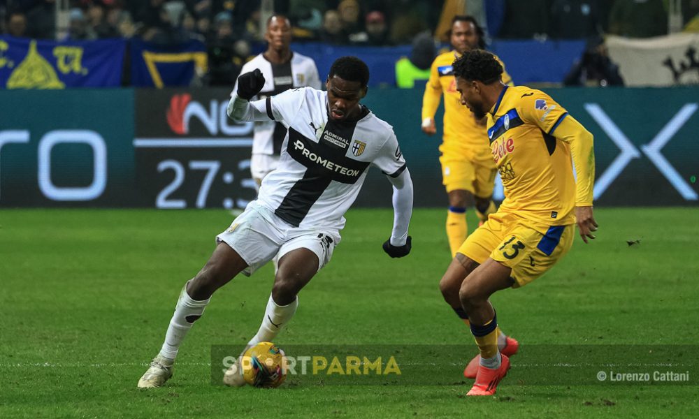 Parma Atalanta 1 3 13a giornata Serie A 2024 2025 Ange Yoan Bonny affronta Ederson