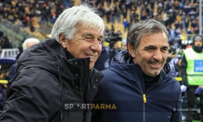 Parma Atalanta 1 3 13a giornata Serie A 2024 2025 gli allenatori Gian Piero Gasperini e Fabio Pecchia