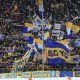 Parma Atalanta 1 3 13a giornata Serie A 2024 2025 sciarpe e bandiere in Curva Nord