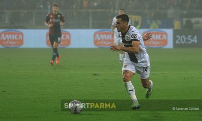 Parma Genoa 0 1 11a giornata Promozione gir. A 2024 2025 Emanuele Valeri palla al piede