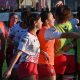 esultanza Furie Rosse Rugby Colorno dopo la vittoria su Arredissima Villorba 17 0 2a giorbata Serie A femminile 2024 2025