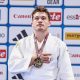 il judoka parmigiano Leonardo Valeriani con la medaglia doro agli European Open di Roma