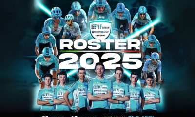 il roster per il 2025 della VF Group Bardiani CSF Faizane