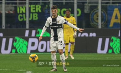 Inter Parma 3 1 15a giornata Serie A 2024 2025 capitan Enrico Delprato