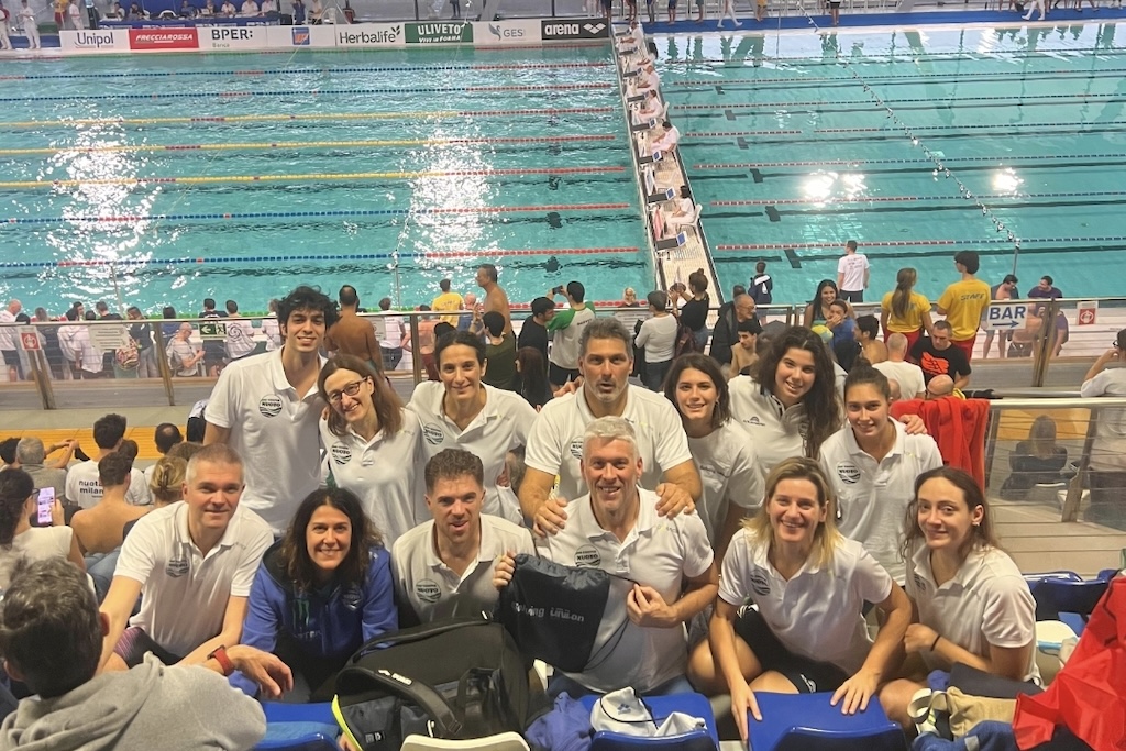 La squadra master della Coopernuoto Parma a Torino