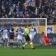 Parma Hellas Verona 2 3 16a giornata Serie A 2024 2025 Diego Coppola esulta dopo il gol che sblocca il punteggio