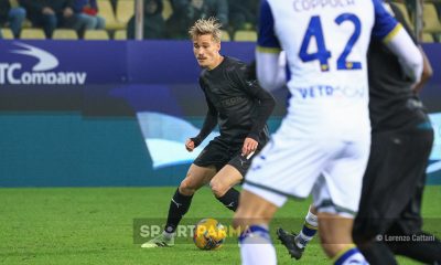 Parma Hellas Verona 2 3 16a giornata Serie A 2024 2025 Pontus Almqvist in azione