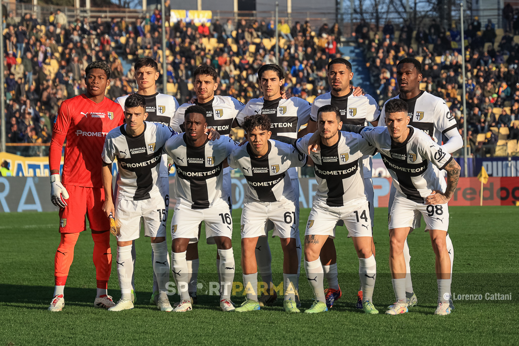 Parma Lazio 3 1 14a giornata Serie A 2024 2025 undici di partenza crociato