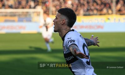 Parma Lazio 3 1 14a giornata Serie A 2024 2025 esultanza Dennis Man