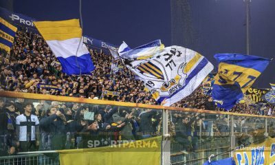 Parma Lazio 3 1 14a giornata Serie A 2024 2025 uno squarcio della Curva Nord