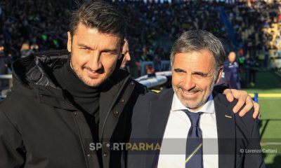 Parma Monza 2 1 18a giornata Serie A 2024 2025 gli allenatori Salvatore Bocchetti e Fabio Pecchia