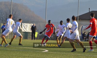 Solignano Fognano 0 4 13a giornata Prima Categoria gir. B 2024 2025 lattaccante Aman Randolf Franton in mezzo altraffico di maglie bianche