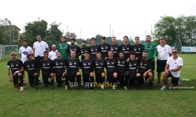 foto squadra Team Santa Maria Lesignano Prima Categoria gir. B 2024 2025 con logo SportParma