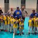 i bambini del pre baseball Gruppo Oltretorrente al 1° torno Avis