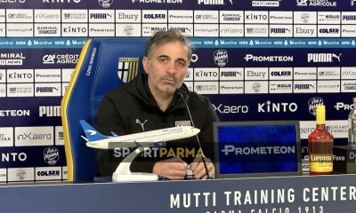 mister Fabio Pecchia Parma Calcio 1913 in conferenza stampa il 27.12.2024