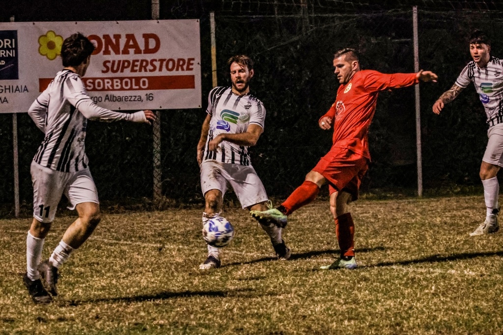 Giulio Ibrahimi e Adriano Pellacini in Carignano Fidenza 1 1 19a giornata Promozione gir. A 2024 2025