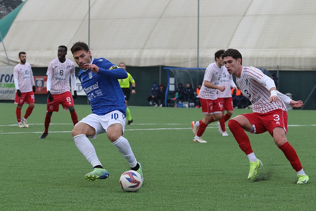 Gonzalo Martinez in Borgo San Donnino Gotio Garibaldina 1 2 recupero 8a giornata Eccellenza 2024 2025