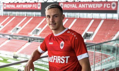 Jacob Ondrejka ph. credits Royal Antwerp FC