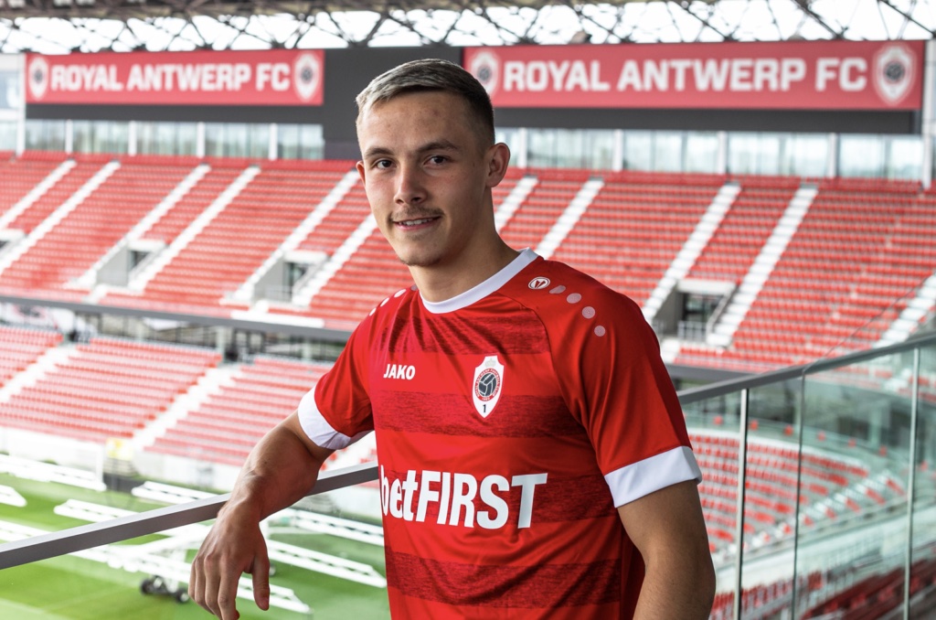 Jacob Ondrejka ph. credits Royal Antwerp FC