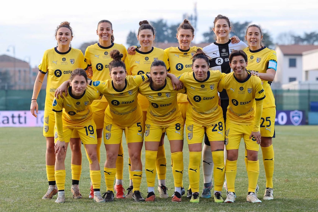 Parma Freedom 1 0 15a giornata Serie B femminile 2024 2025 undici di partenza gialloblu