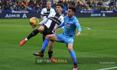 Parma Venezia 1 1 21a giornata Serie A 2024 2025 Enrico Delprato e Antonio Candela