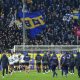 Parma Venezia 1 1 21a giornata Serie A 2024 2025 i crociati vanno sotto la Curva Nord