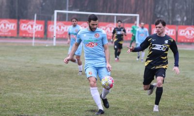 Pietro Visconti in azione in Fidentina Vianese 1 0 18a giornata Eccellenza 2024 2025