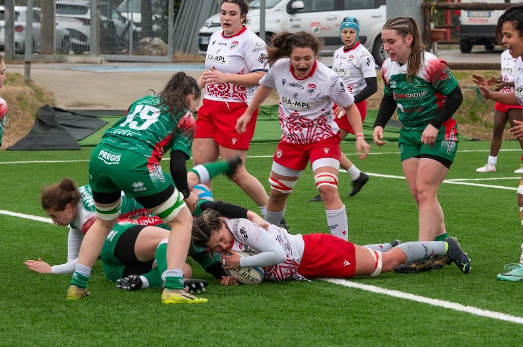 Rugby Colorno vs Benetton Rugby Treviso 8a giornata Serie A Elite femminile 2024 2025