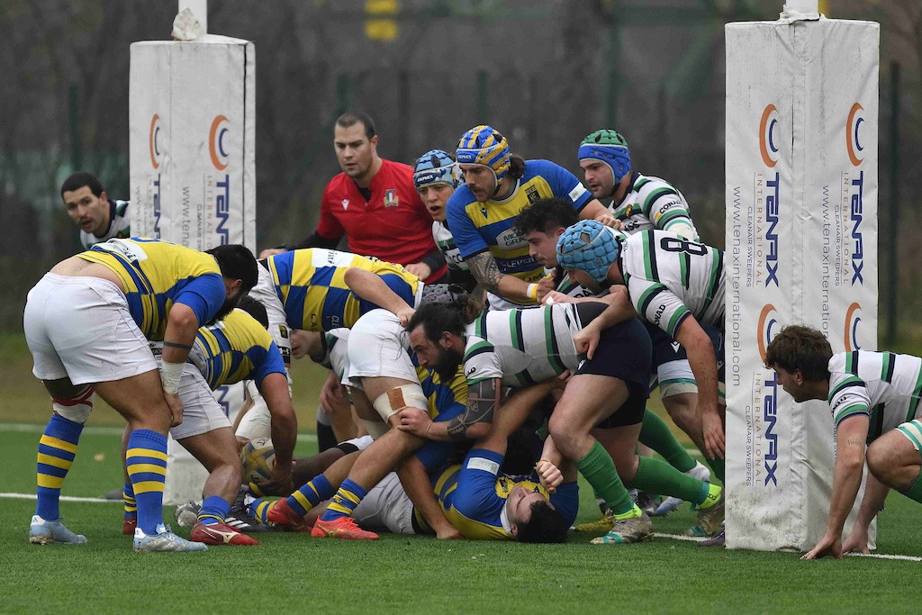 Rugby Parma FC vs CUS Milano 24 24 10a giornata Serie A rugby 2024 2025 foto Basi