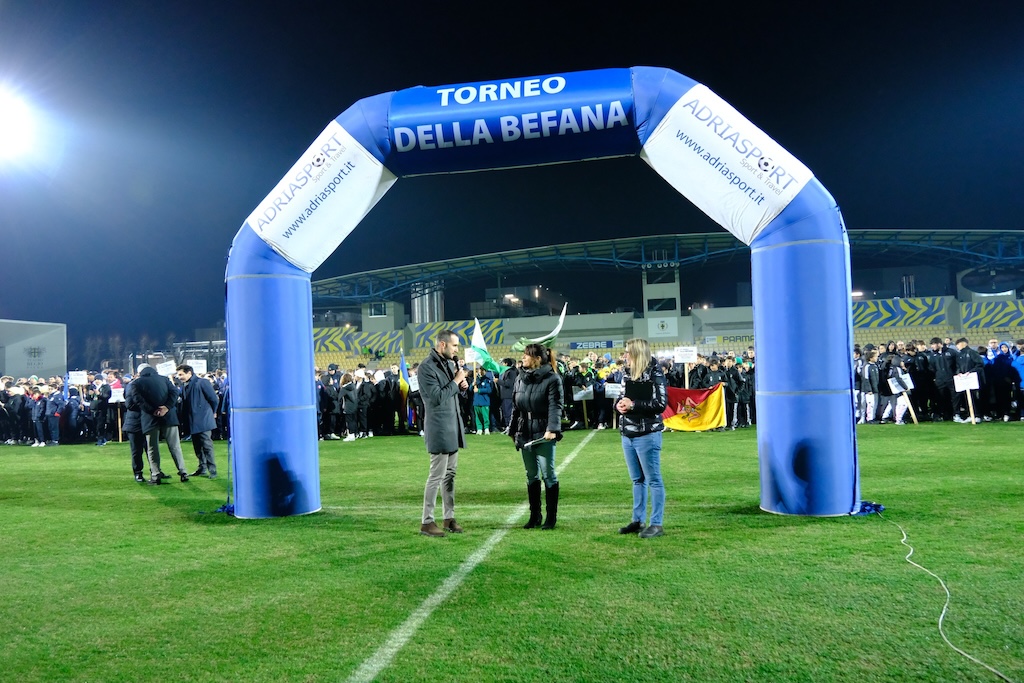 SFILATA TORNEO DELLA BEFANA 2023 ALLO STADIO SERGIO LANFRANCHI DI PARMA