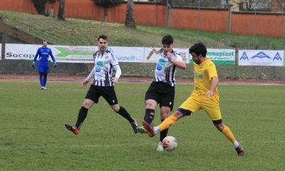 Thomas Anastasia e Simone Biasia in Fidenza Montecchio 0 1 22a giornata Promozione 2024 2025