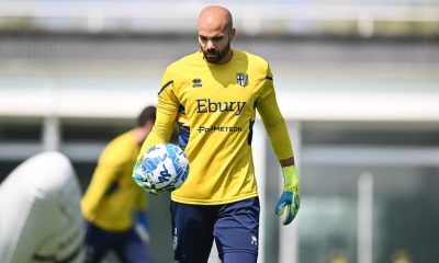 il portiere parmigiano Antonio Santurro Parma Calcio nella stagione di sErie B 2022 2023