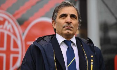 mister Fabio Pecchia in Milan Parma 3 2 22a giornata Serie A 2024 2025