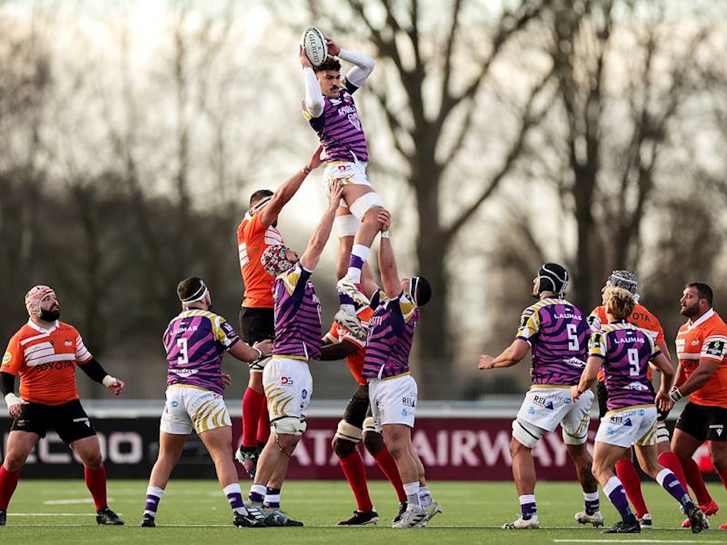 una touche in Cheetahs vs Zebre Parma 22 18 3° turno EPCR Challenge Cup