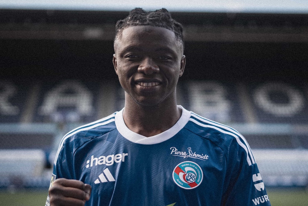 Abakar Sylla difensore Strasburgo Ⓒ Racing Club de Strasbourg Alsace – 2025