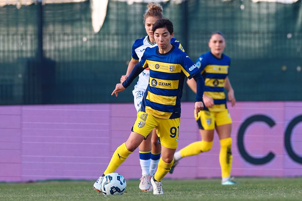 Annahita Zamanian in Parma Hellas Verona 1 0 17a giornata Serie B femminile 2024 2025