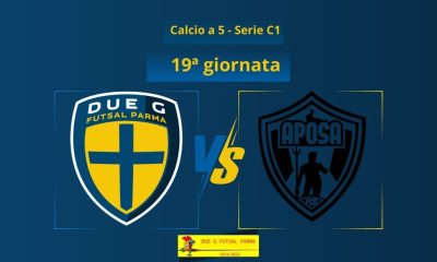 Due G Futsal Parma vs Aposa Bologna 19a giornata Serie C1 calcio a 5 2024 2025