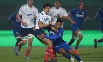 Malik Faissal in Italia Francia 5 58 al Sei Nazioni U20 2025