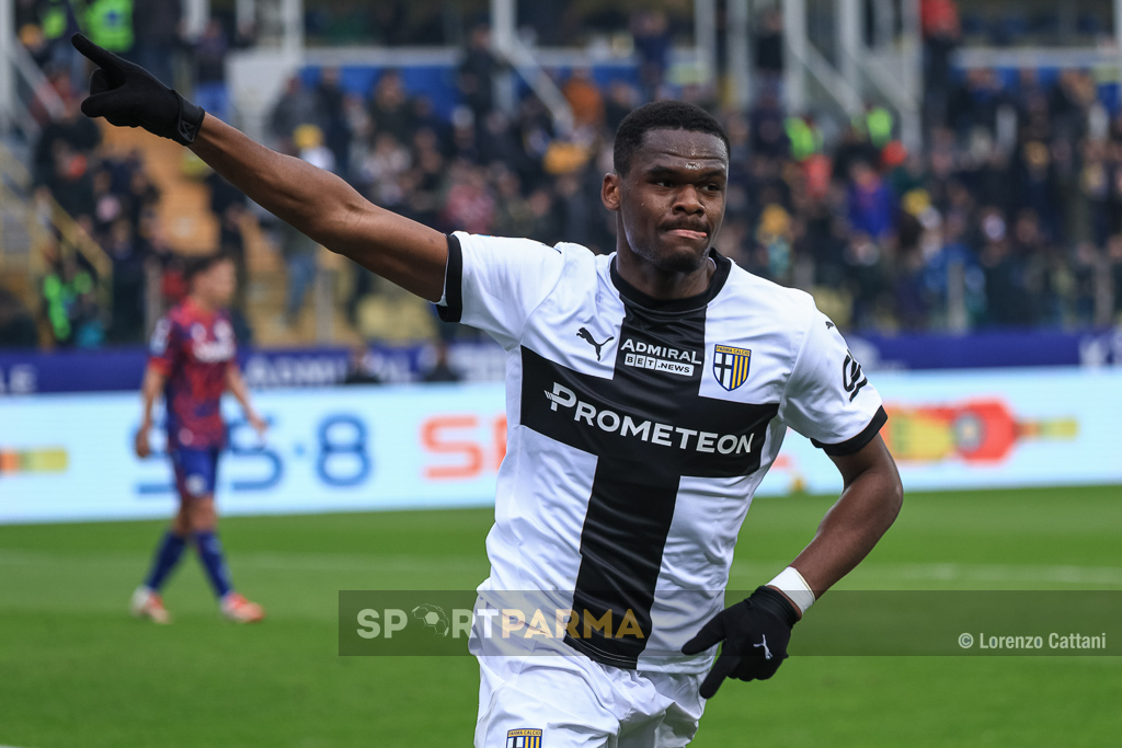 Mercato: Bonny all’Inter, ci siamo. Nella trattativa c’è Seba Esposito 1 Parma Bologna 2 0 26a giornata Serie A 2024 2025 Ange Yoan Bonny festeggia dopo il gol su rigore