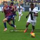 Parma Bologna 2 0 26a giornata Serie A 2024 2025 Ange Yoan Bonny inseguito da Juan Miranda