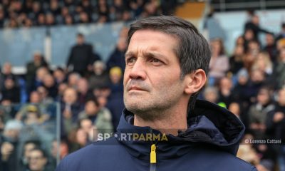 Parma Bologna 2 0 26a giornata Serie A 2024 2025 lallenatore dei crociati Cristian Chivu