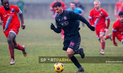 Team Traversetolo Fognano 1 0 20a giornata Prima Categoria gir. B 2024 2025 lattaccante Francesco Aracri palla al piede